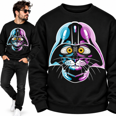 BLUZA ŚMIESZNA  CAT WARS